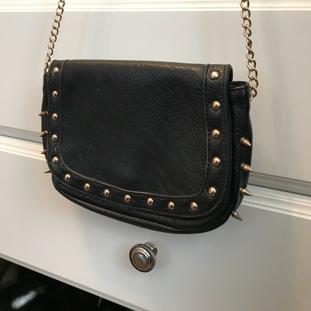 Black crossbody bag
